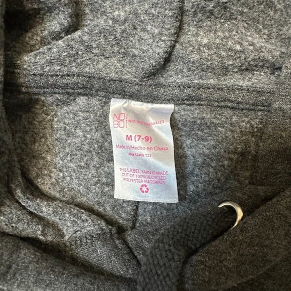 No Boundaries Tunic Dress Hoodie with a Hood And Skull Size: M - Picture 8 of 9